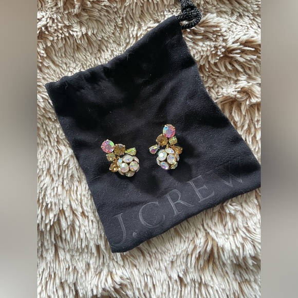 Retro J. Crew Disco Drop Earrings - Picture 2 of 4